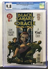Black Canary / Oracle: Birds of Prey #1 CGC 9.8 White Pages DC Comics 1996