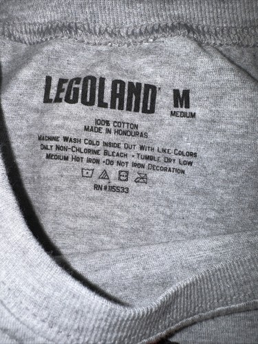 LEGOLAND Damenshirt MEDIUM California Bear & Star Damen T-Shirt Neu ohne Etikett Lego Sonnenuntergang - Bild 3 von 7