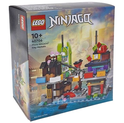 LEGO  Ninjago 40706 Mikromodell der Märkte von NINJAGO  City