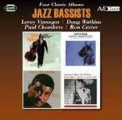 LEROY VINNEGAR / DOUG WATKINS / PAUL CHAMBERS / RON CARTER JAZZ BASSISTS - FOUR 