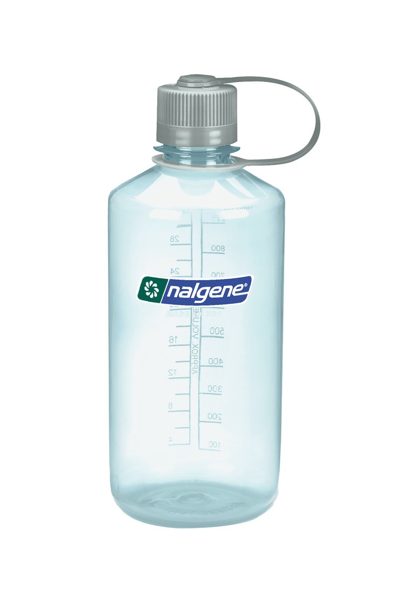 Nalgene Narrow Mouth Water Bottle 32oz / 1000ml - BPA & BPS Free, Made In USA, Leakproof