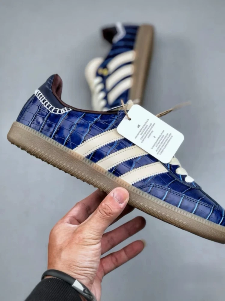 New Brand Adidas Wales Bonner x Samba OG 'Croc - Collegiate