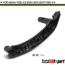 Black Interior Door Pull Handle Panel for BMW X3 2010-2017 X4 2015-2017 Right