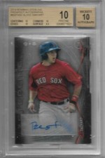 BGS 10 PRISTINE 2014 Bowman Sterling Prospect AUTO Blake Swihart RC