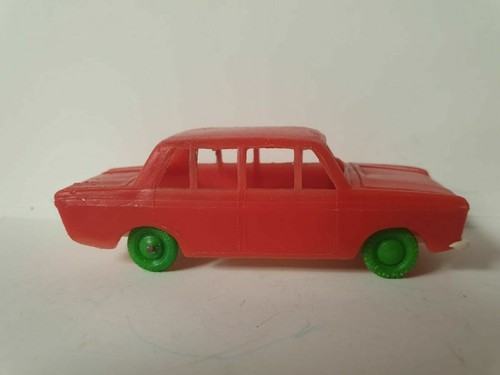PRL Ruch Estetyka PL PLASTIC FSO Fiat 125p 1:50 ULTRA RARE 1970' no box no bumpe - Bild 2 von 12