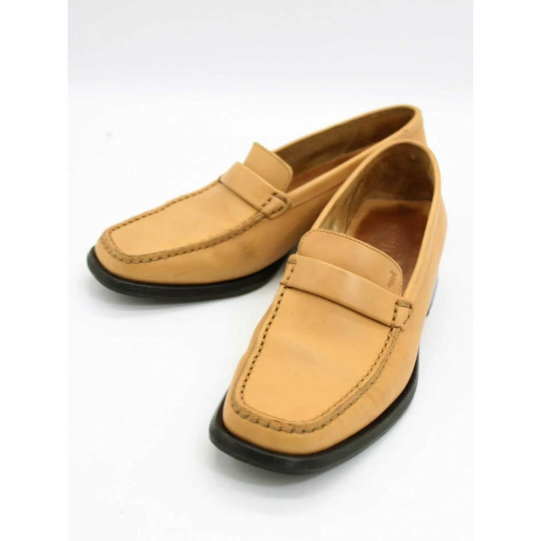 TOD’S Mocassini in pelle TOD'S nuovi arrivi décolleté mocassino scarpe semplici cammello usati BAMBINI 0