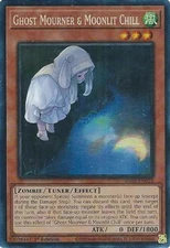 Yugioh! Ghost Mourner & Moonlit Chill (Alternate Art) - RA02-EN015 - Prismatic C