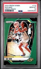 2024 Prizm WNBA Sue Bird Green Prizm #112 PSA Gem Mint 10
