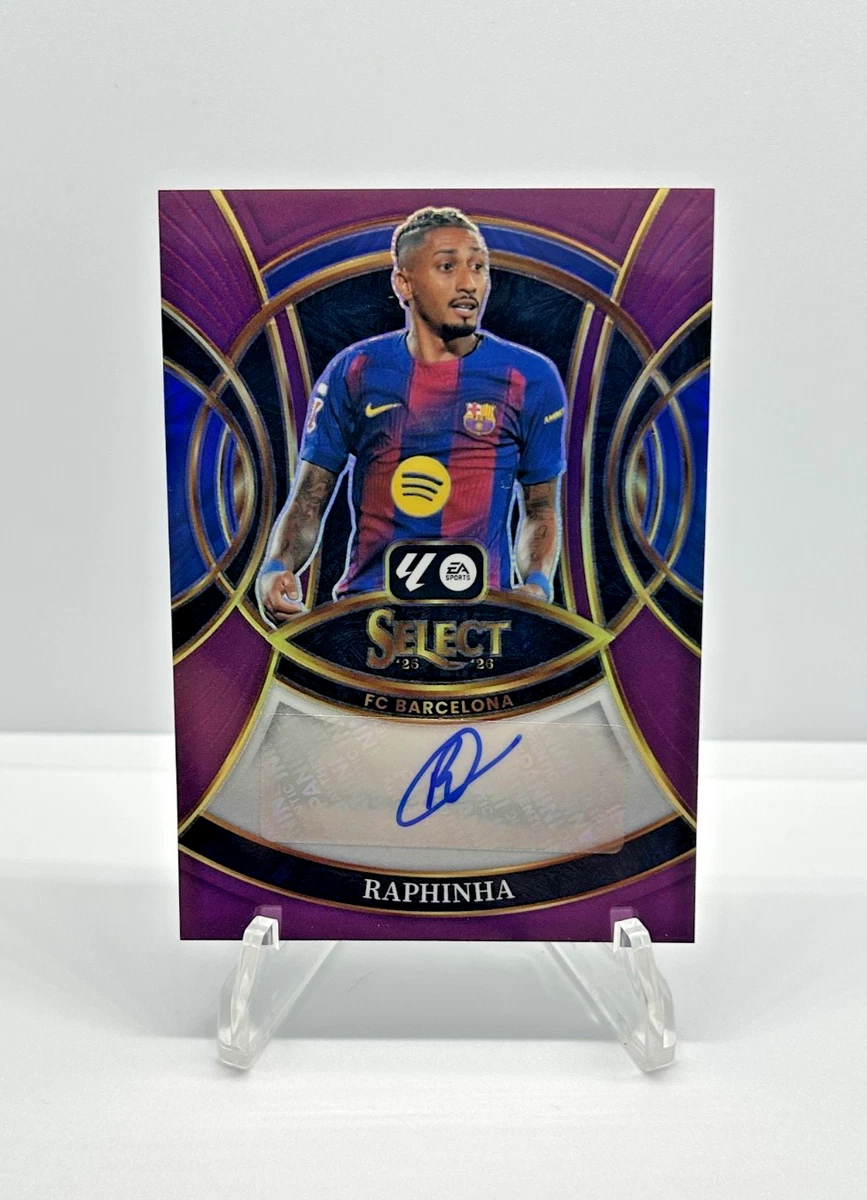 Panini Soccer FC Barcelona Autographed Sports Trading Cards