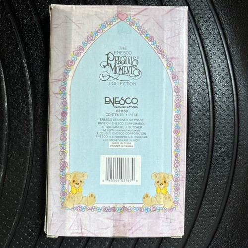 Enesco Precious Moments Junge Porzellan hängendes Kreuz Jesus liebt mich 231150 - Bild 2 von 4