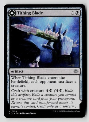 Tithing Blade 128 C MTG LCI NM