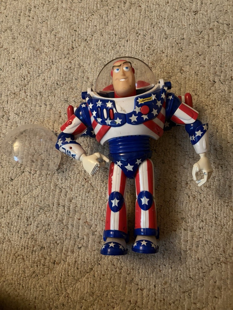 I*A様 TOY STORY Buzz Lightyear 星条旗 Ver． Disney Toy Story Stars And Stripes Buzz Lightyear 12” Figure USA