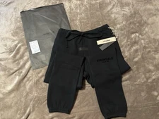 NEW Fear of God Essentials Black Sweatpants Size XS 100% Authentic✅