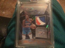cason wallace panini black patch auto rookie card 19/21. rookie card picture