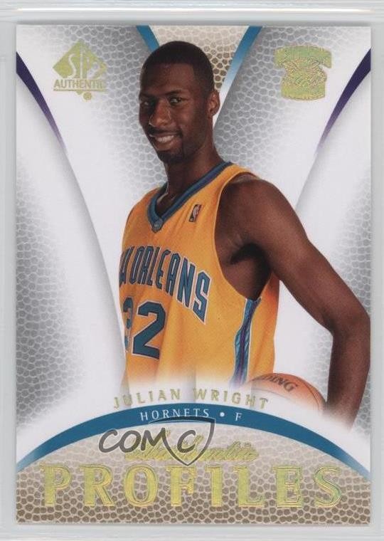 2007-08 SP Authentic Retail Profiles Julian Wright #AP-12 Rookie RC l6u