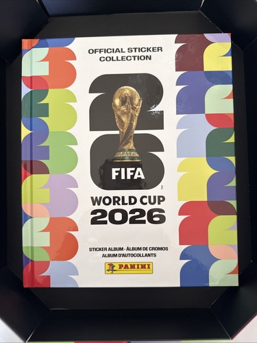 Hard Cover Album- FIFA World Cup 2026 Official Panini Sticker Collection Book