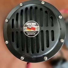 Bosch Super Horn 12v 290hz 345hz Set Of 2 Vintage Bosch Super Horn 12v 290hz 345hz Set Of 2 Vintage