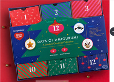 12 DAYS OF AMIGURUMI Crochet Gift Advent Christmas Calendar NEW