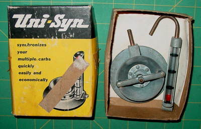 Vintage UniSyn Motorcycle Carburetor Balancing Performance Tool Special Model MC