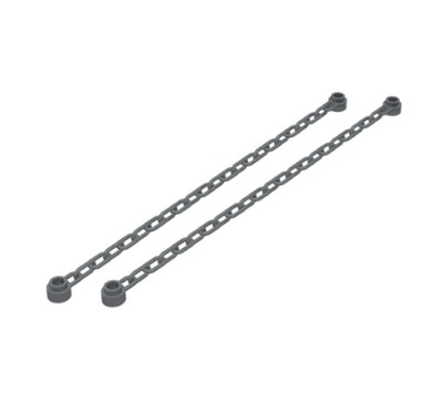 NEU LEGO  Technic 2x Kette 21 Glieder (16-17L) 30104 39759 dunkel bläulich grau grau