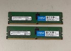 New ListingMicron DDR4 32GB (2x16GB) 2666MHz ECC Registered RDIMM PC4-2666V MTA18ASF2G72PDZ