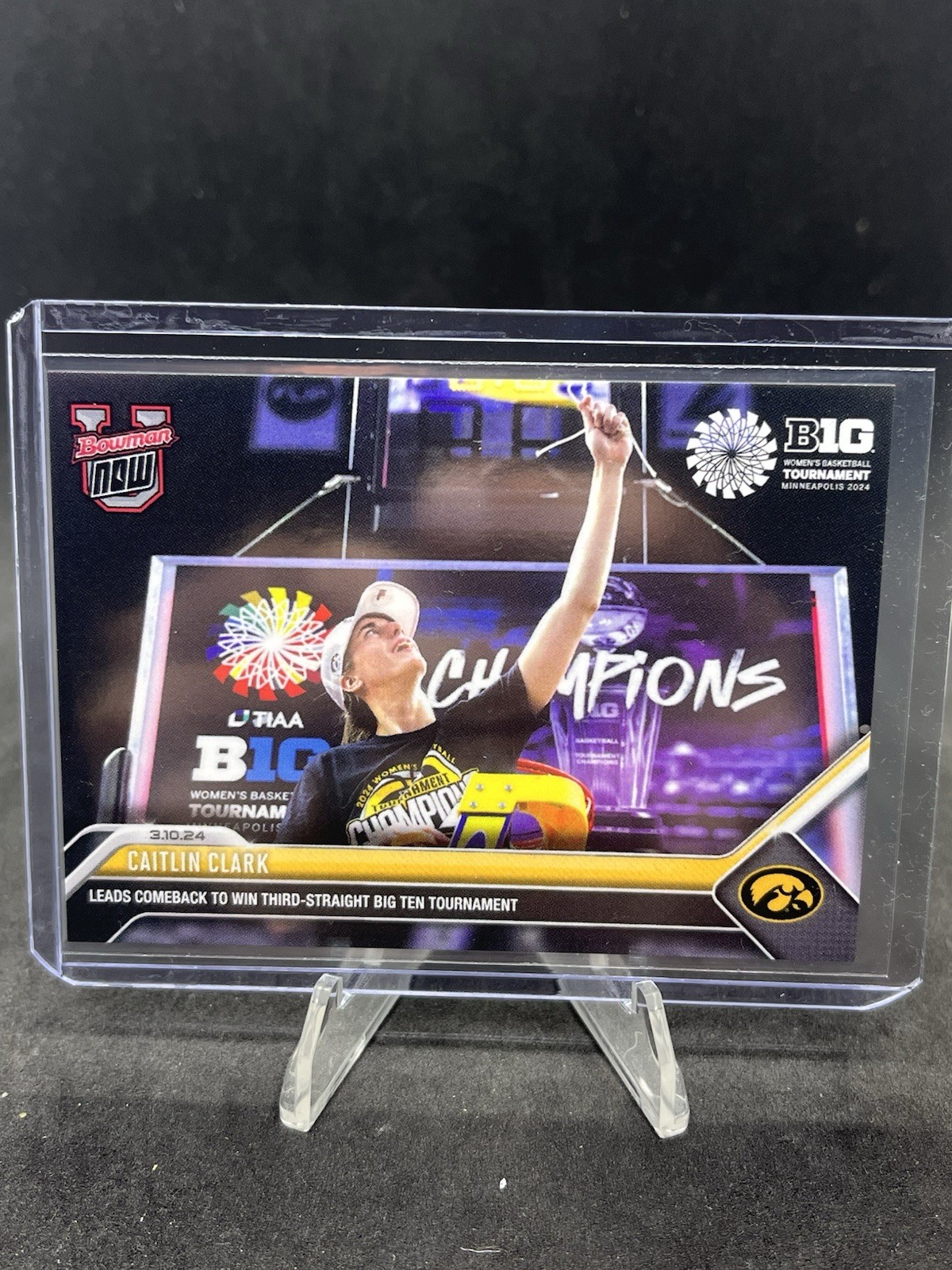 2023-24 Bowman U Now Online Exclusive /15229 Caitlin Clark #64