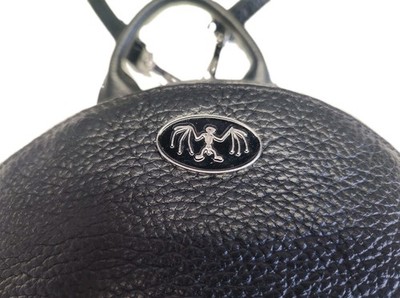ecco mini backpack ECCO Pebbled Leather Mini Backpack Crossbody Bag Black