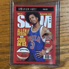 2020-21 Panini NBA Hoops - Slam Allen Iverson #1 Philadelphia 76ers