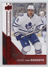 2016-17 Upper Deck Overtime Red Foil 27/99 James van Riemsdyk #8 3gu
