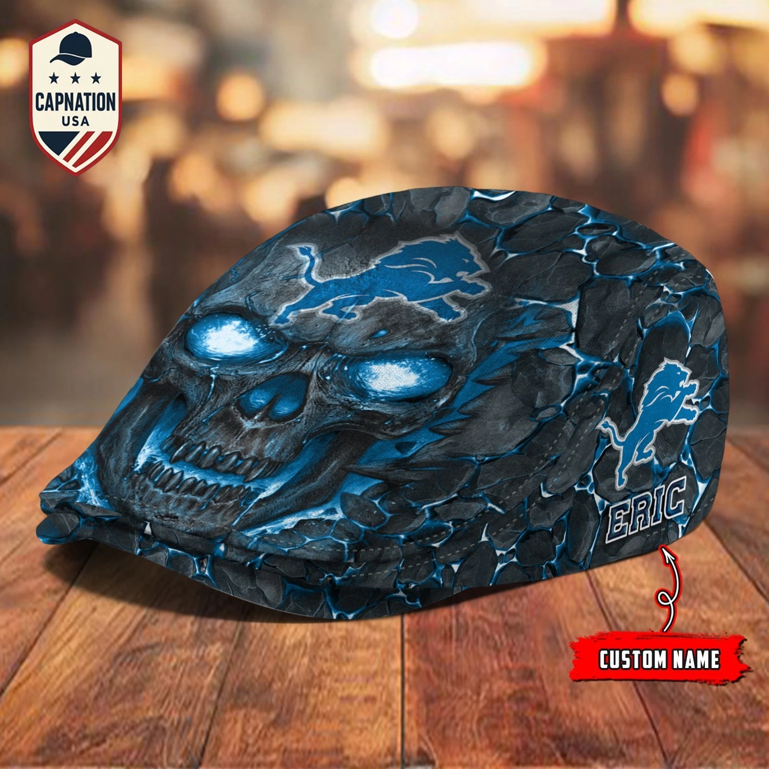 Detroit Team Jeff Cap football Jeff Cap