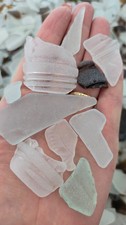 Lot Sea Glass Florida Beach: Assorted Colors  Textures Numbers About 12.2 LBS