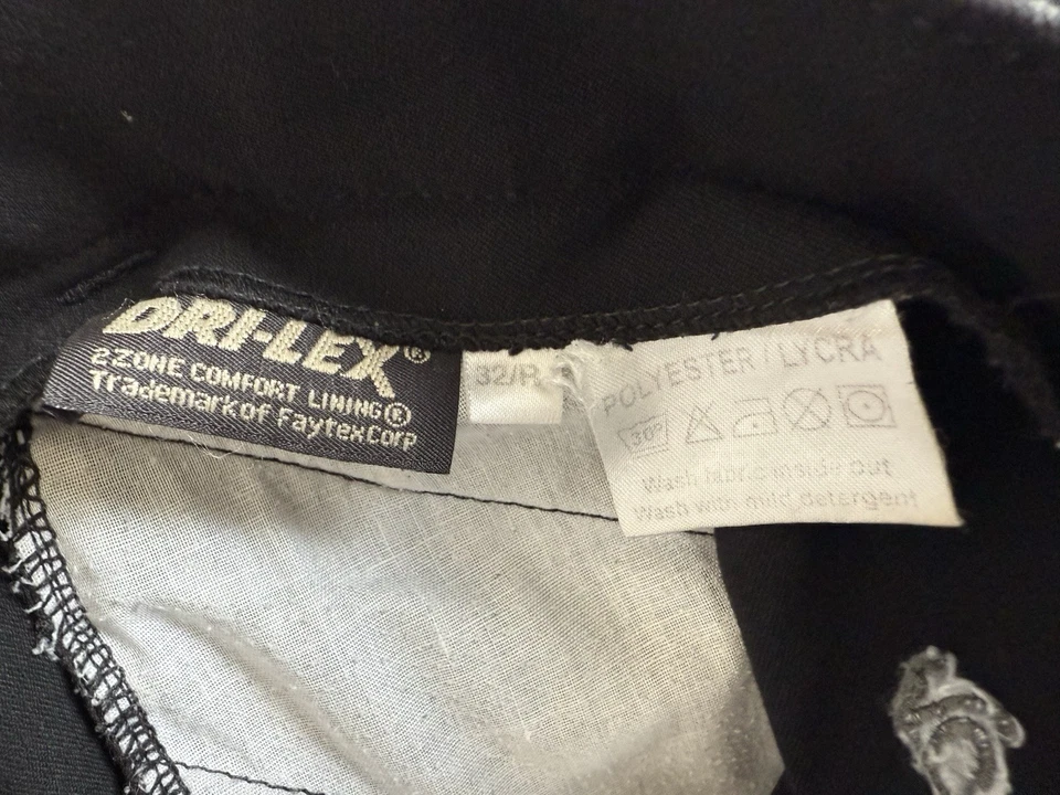 Pantalones de montar Ovation Breeches para mujer 32R negros Dri Lex 2 zonas forro cómodo 1395 Foto 4 de 4