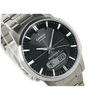 CASIO LINEAGE LCW-M170TD-1AJF Titanium Solar Radio Analog Digital Men Watch NEW