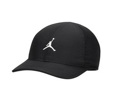 Nike Air Jordan Club Unstructured Adjustable Cap Hat Black Size S/M FN4675-010