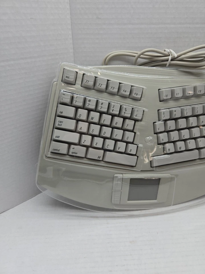 Mac Extend Ergonomic Mechanical Keyboard Glidepoint Trackpad EKB-805TP - Image 3 of 4