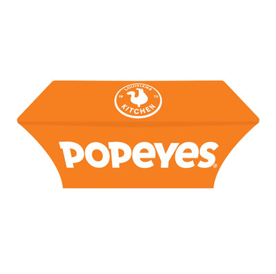 6FT Popeyes Advertising Table Cover   Perfect for Promotions & Events!