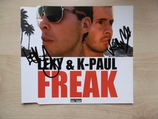 Lexy & K-Paul autographs signed CD cover "Freak"