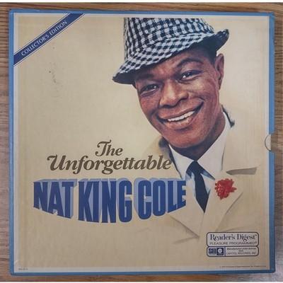 The Unforgettable Nat King Cole Reader's Digest 8 LP Vinyl Box Set RDA-147 1979