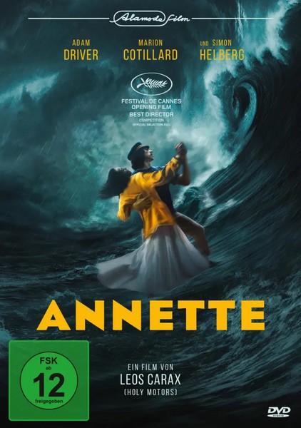 Annette,1 DVD | DVD | Softbox | Deutsch | 2022 | Alive | EAN 4042564221091-image
