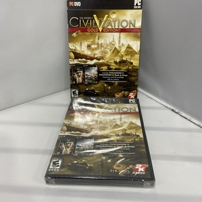 Sid Meier's Civilization V: Gold Edition - PC Strategy Game - New  