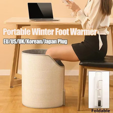 Folding Electric Heater Portable Winter Foot Warmer Leg Warmer Adjustable Thermo