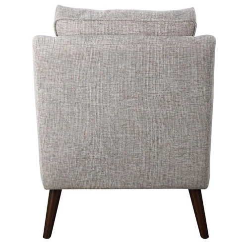 Uttermost Obrien Coastal Fabric Foam and Wood Armchair in Gray - Picture 6 of 9