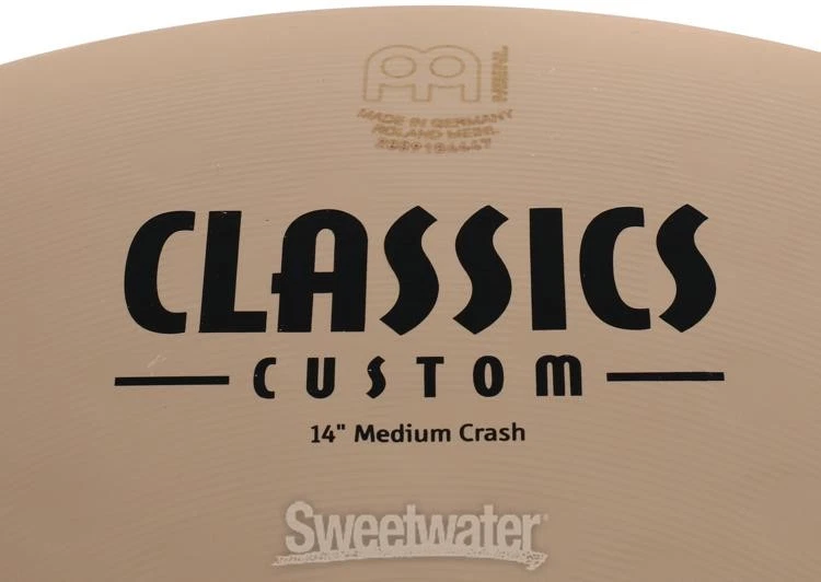 Platillo Meinl 14 pulgadas medio brillante Crash Cymbals Foto 2 de 4