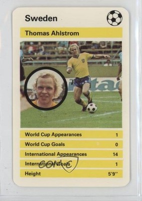 1978 Dubreq Top Trumps World Cup '78 Thomas Ahlstrom 0q3