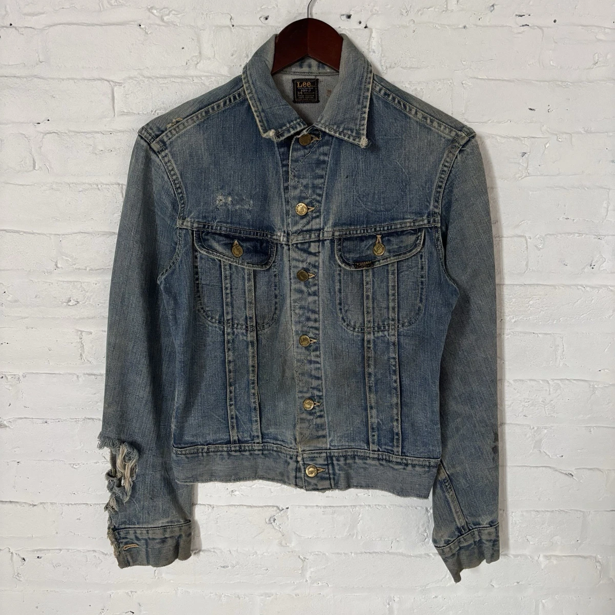 Lee 101 J Jacket In Vintage Outerwear Coats & Jackets For Men for