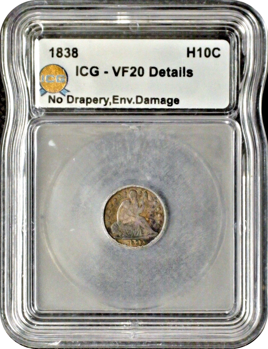 Grade VF 20 Seated Liberty Half Dimes (1837-1873) for sale | eBay