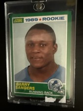 1989 Score - Topps Pro-Set and score Barry Sanders (RC) 3 Card Lot