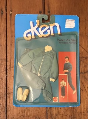 1984 Ken Twice as Nice Reversable Fashions #4888  Barbie Never Opened