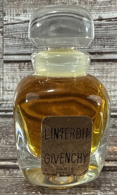 Givenchy L Interdit 1oz Perfume Rare Vintage 50's made in France