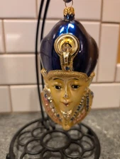 Kurt S Adler Polonaise by Komozja Egyptian Hand-Blown Glass Ornament